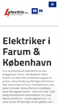 Mobile Screenshot of lelectric.dk